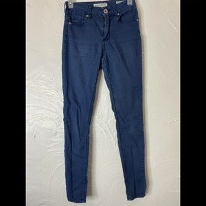 Bullhead Womens Jeans Sz 3 Skinniest Dark Wash
